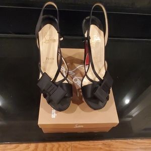 Christian Louboutin Disconoeud 140 Crepe Satin